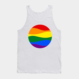 Pride Waves Circle Tank Top